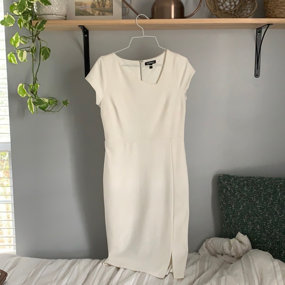 Express White Dress